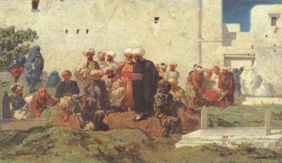 Eugene Fromentin Moorish Burial (san25) China oil painting art